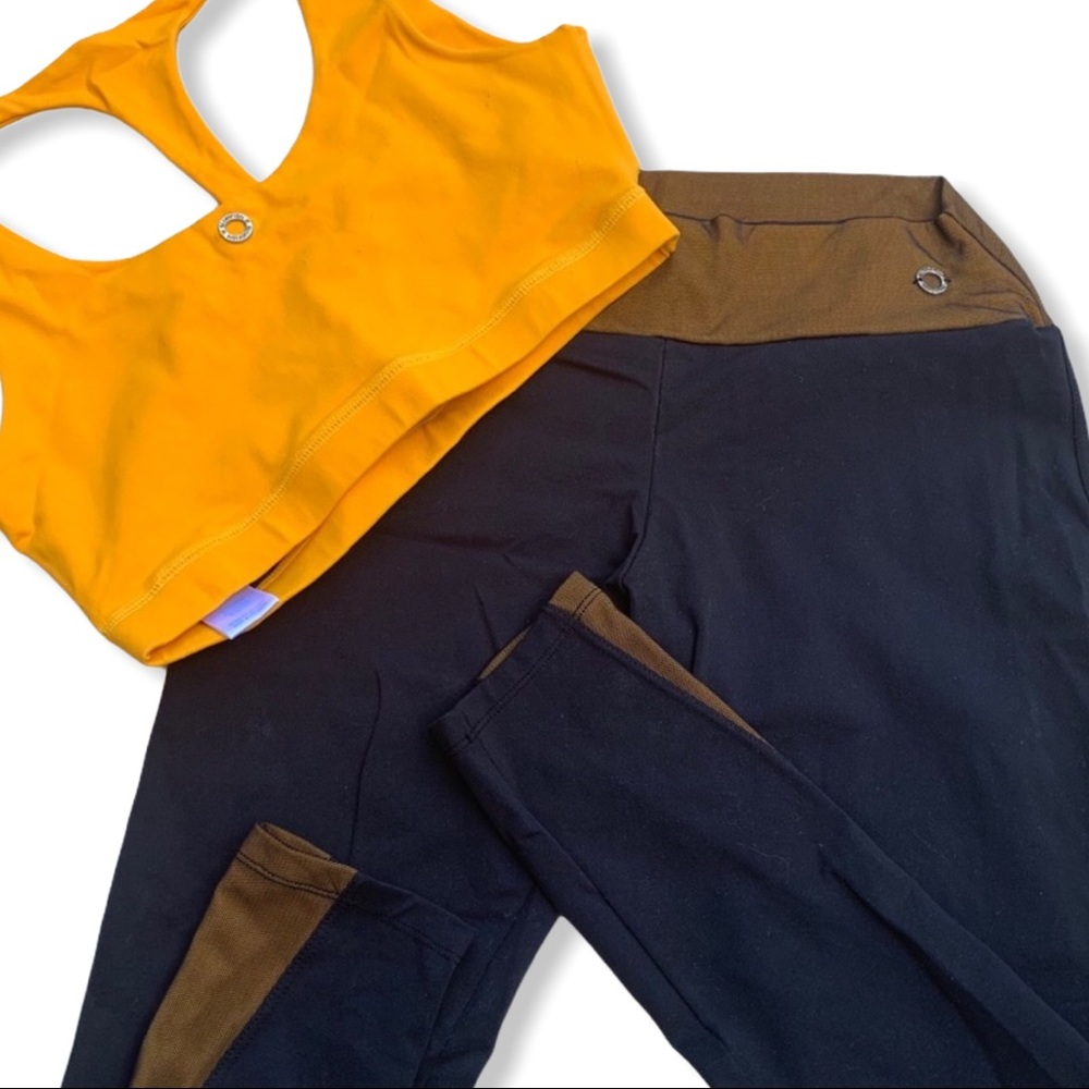 2 piece Activewear set goldenrod yellow